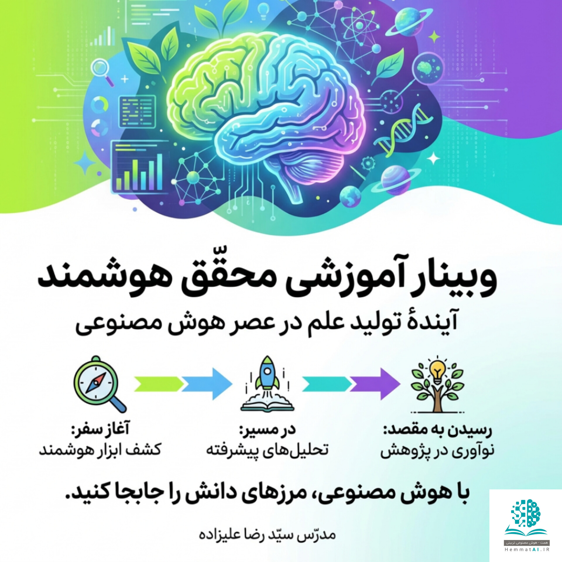 وبینار آموزشی محقق هوشمند